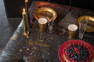 Tischläufer „Alles Gute zum Geburtstag“