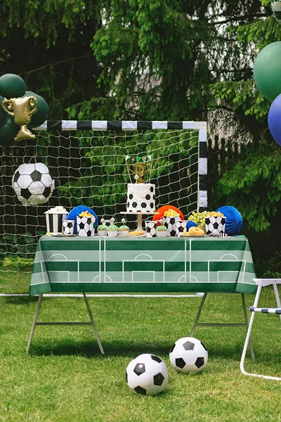Fußballfeld-Tischdecke, 120x180 cm, Mix