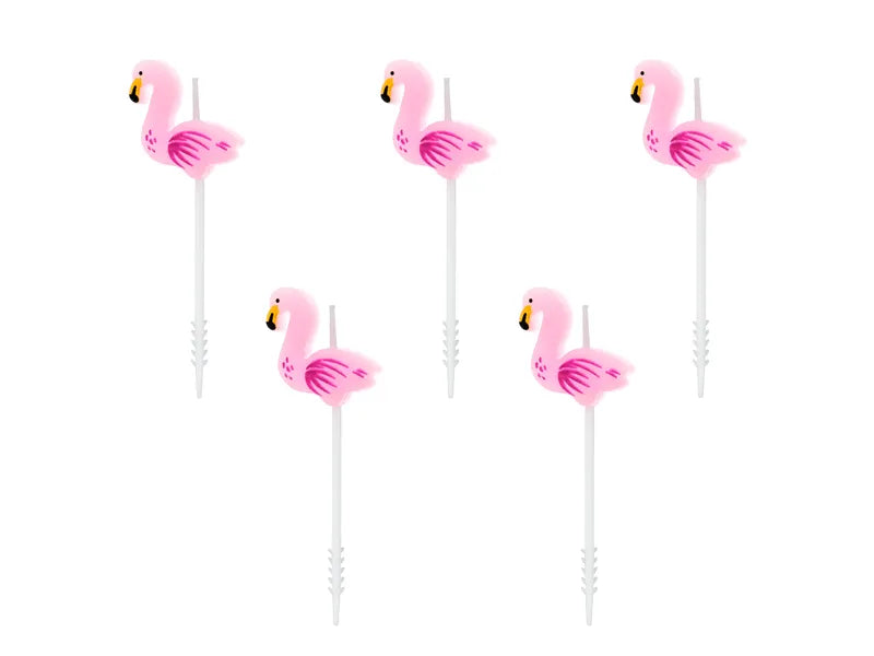 Geburtstagskerzen Flamingos, 3cm - Avaloon Party-Deko-Geschenke