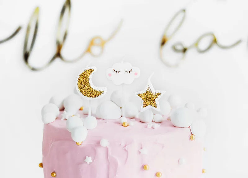 Geburtstagskerzen Little Star, Mix, 2-3cm - Avaloon Party-Deko-Geschenke