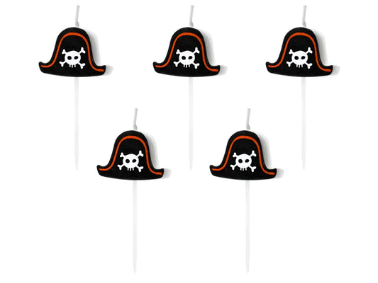 Geburtstagskerzen Piraten, 2cm - Avaloon Party-Deko-Geschenke