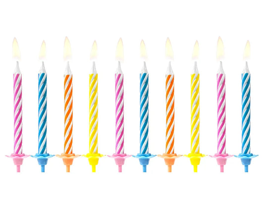 Geburtstagskerzen, Mix, 6cm - Avaloon Party-Deko-Geschenke