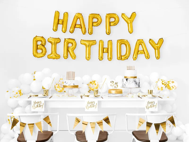 Geburtstagskerzen, glatt, gold, 6cm - Avaloon Party-Deko-Geschenke