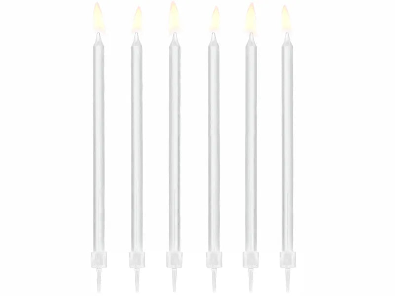 Geburtstagskerzen glatt, 14cm - Avaloon Party-Deko-Geschenke