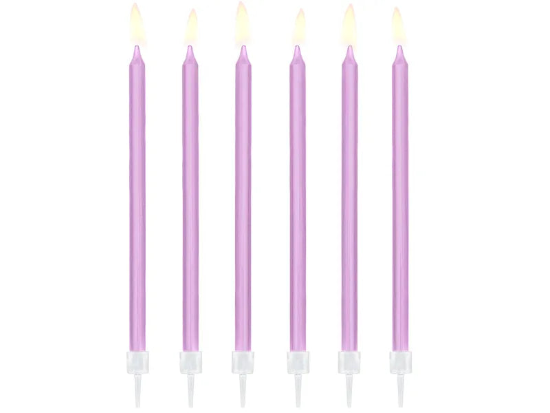 Geburtstagskerzen glatt, 14cm - Avaloon Party-Deko-Geschenke
