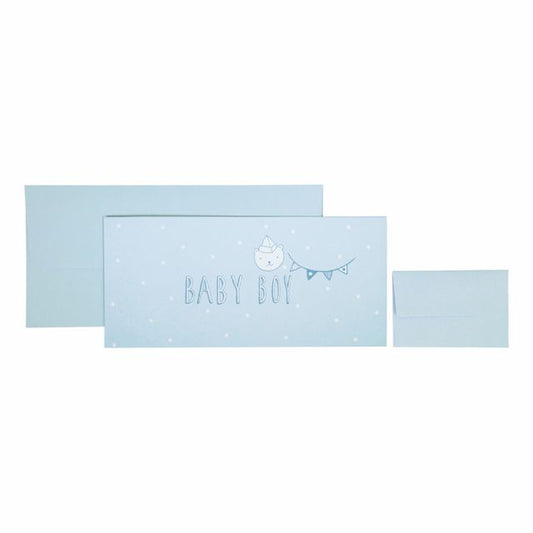 Geldgeschenkkarte11x23 GV Marli blau - Avaloon Party-Deko-Geschenke
