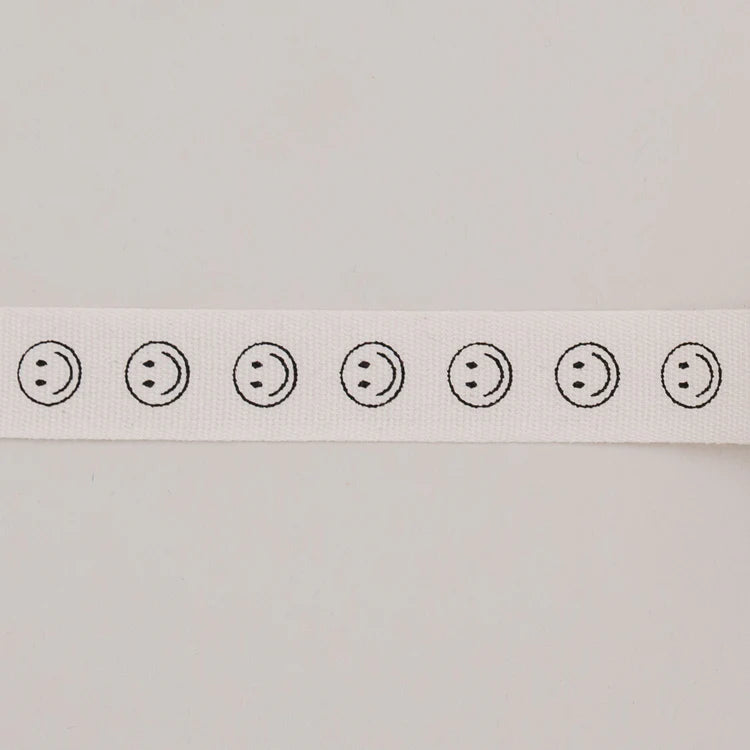 Geschenkband 5m Smileys