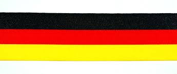 Geschenkband Nationalband Deutschland 2,5 Meter