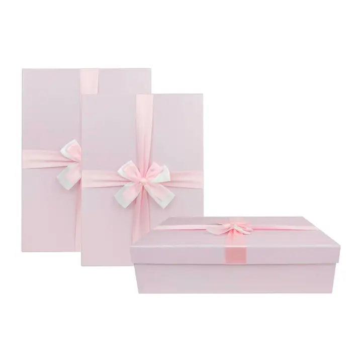 Geschenkboxen in Babyrosa