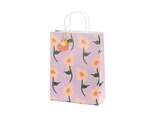 Geschenktüte Blumen, Mix, 10x24x32 cm - Avaloon Party-Deko-Geschenke