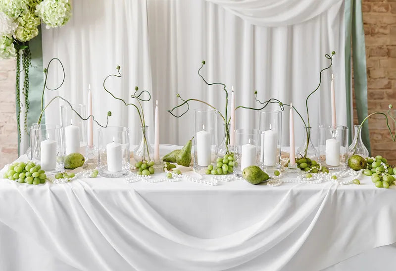 Glass tube for candles