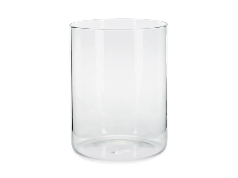 Glass tube for candles