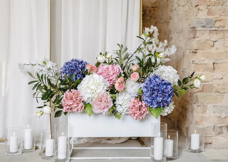 Glass tube for candles