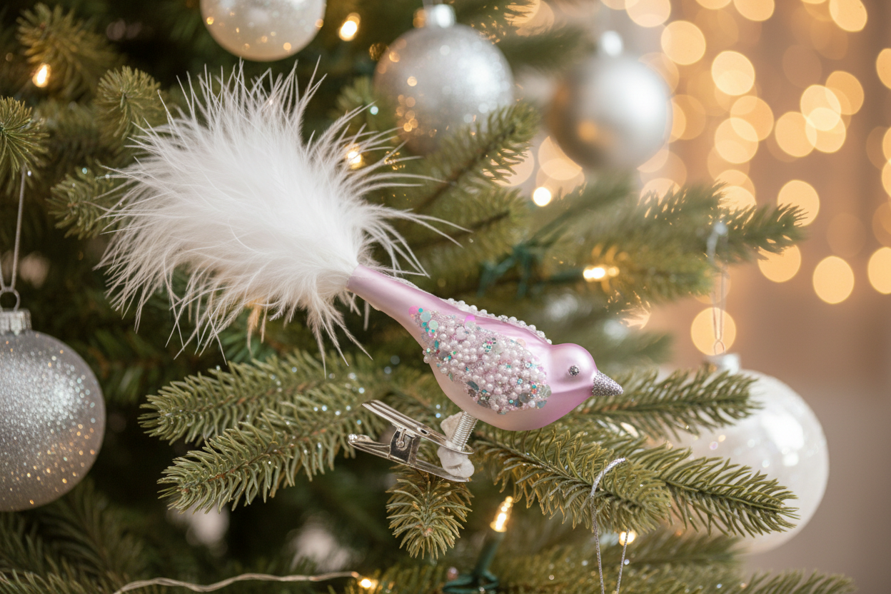 Glass Birds SUKI - Christmas Decorations Made of Glass