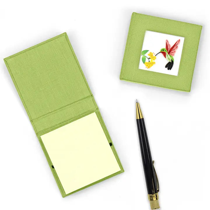 Haftnotizblock Hülle Handgefertigt – Quilling Abdeckung