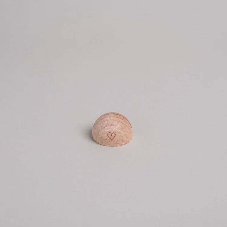 Card Holder Half-round Heart