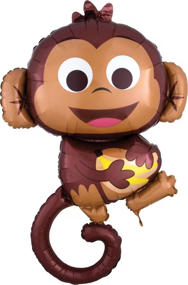 Folienballon Happy Monkey