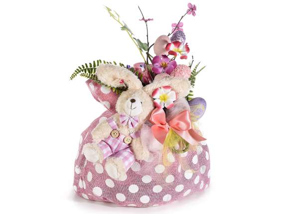 Hasen-Süßigkeitenhalter mit Reißverschluss - Avaloon Party-Deko-Geschenke
