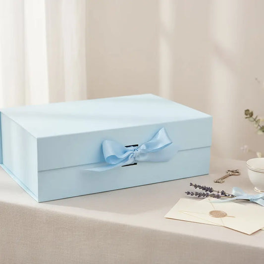 Magnetische Geschenkbox Hellblau
