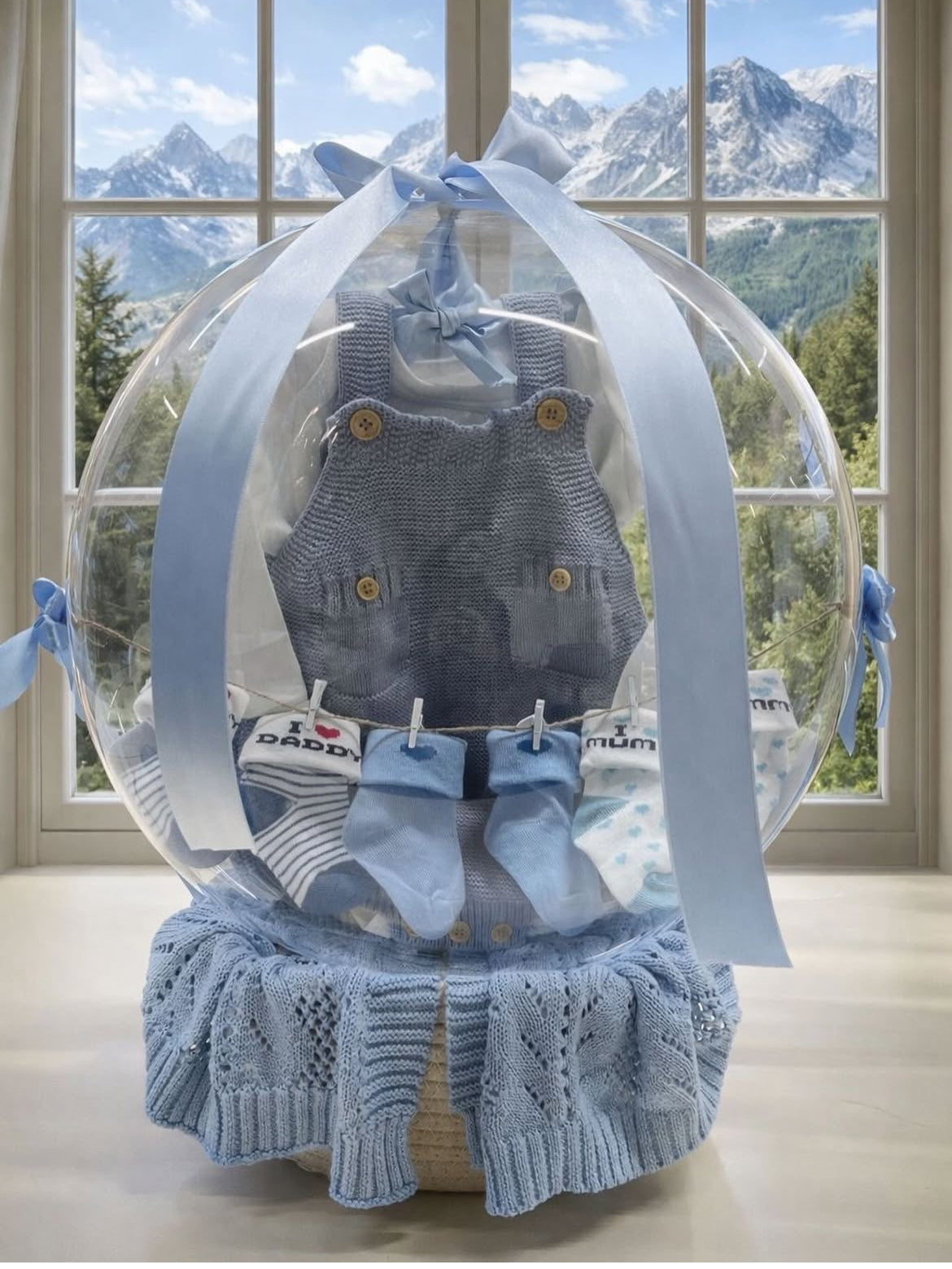 Geschenkballon Baby