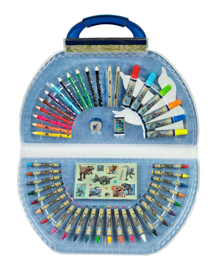 Malkoffer- Jurassic World, 51-teilig