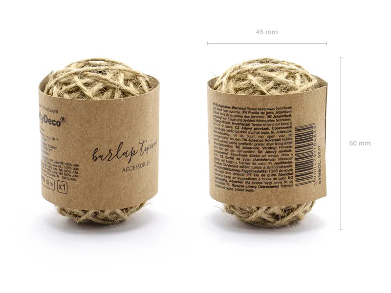 Jute cord, 10m
