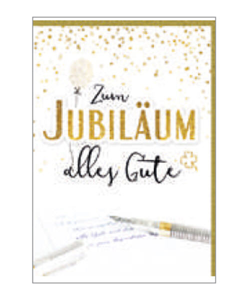 Karte Jubiläum 21x29,7cm - Avaloon Party-Deko-Geschenke
