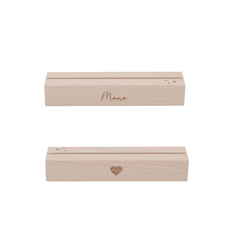 Card and Flower Holder Set of 2 - 12 cm Mama