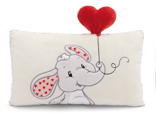 Kissen Love Elefant 43x25cm GREEN