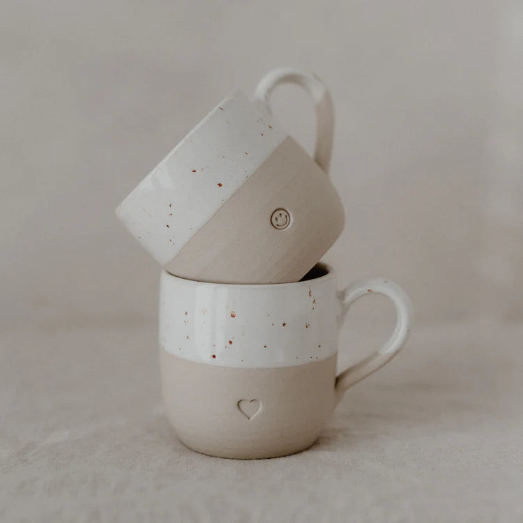 Small Cappuccino Cup Heart