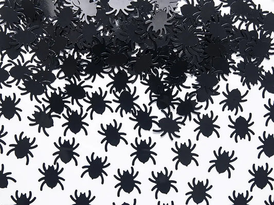 Konfetti Spinnen, schwarz, 15g