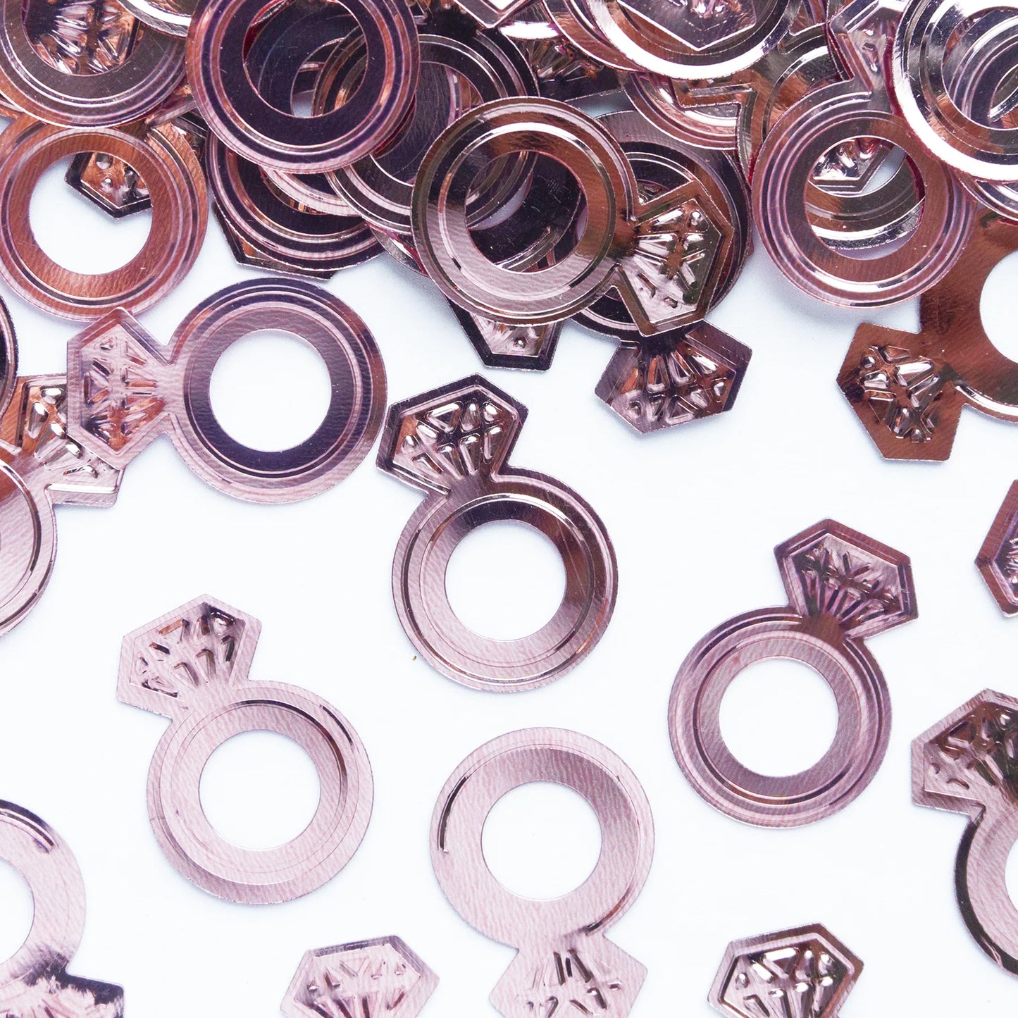 Konfetti 15 g – Ringe Rose Gold