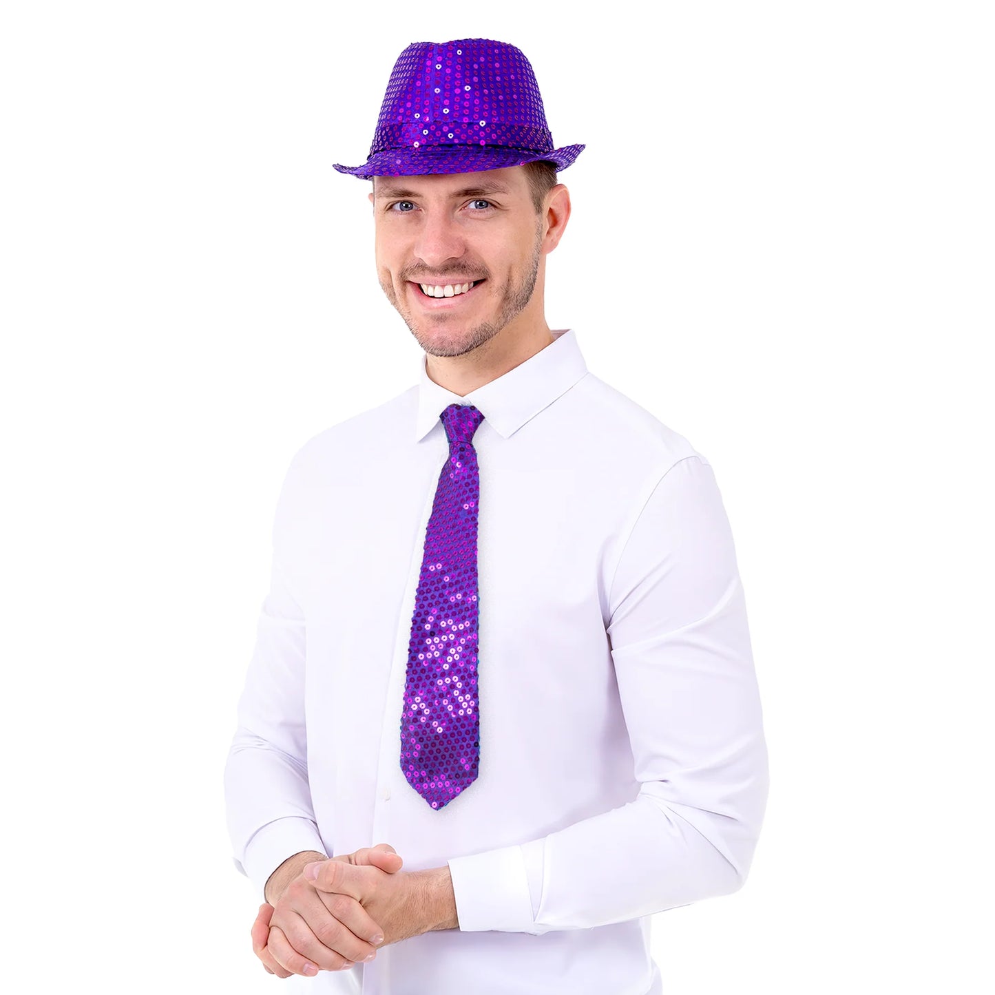 Krawatte Pailletten