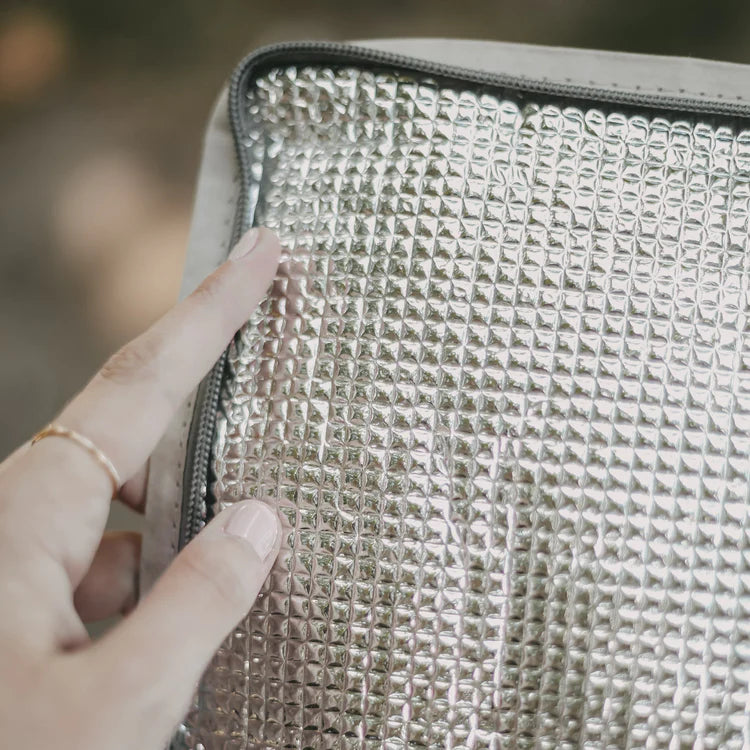 Cooler bag gray heart