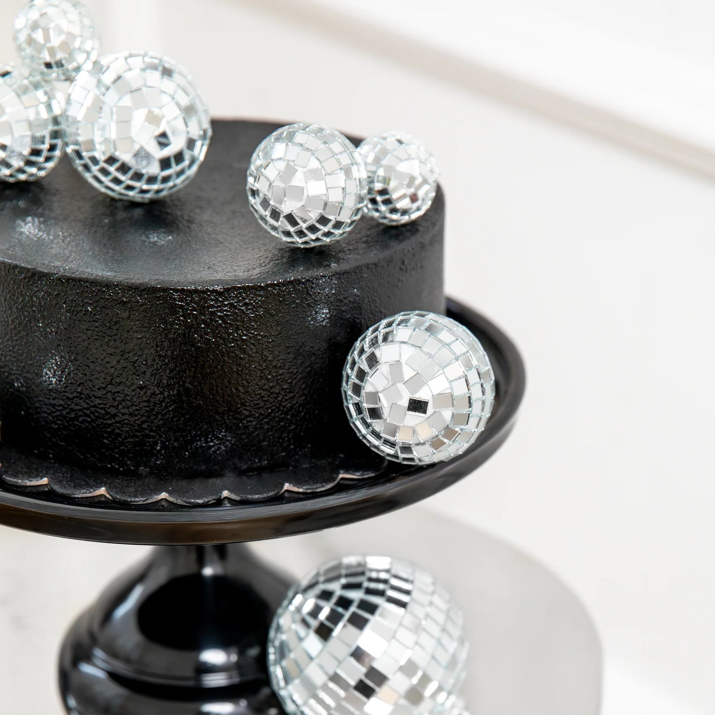 Cake Topper Discokugel, 8-teiliges Set