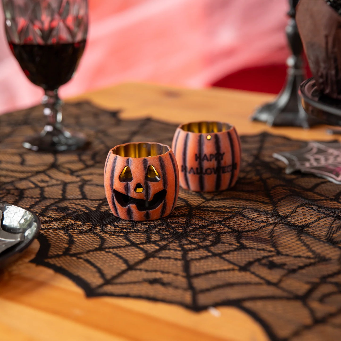 LED-Laterne „Halloween-Kürbis“