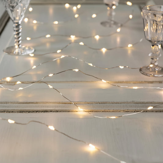 LED Lichterkette mit warmem Licht (3 Meter)