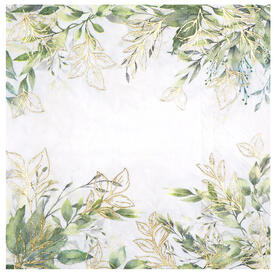 Napkin Leaves 33 x 33 cm