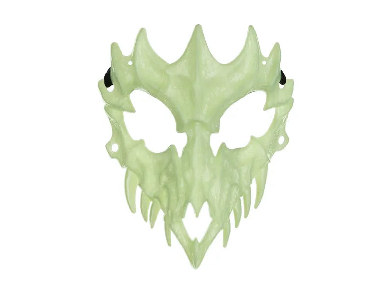 Leuchtende Totenkopfmaske, 14.5x18cm