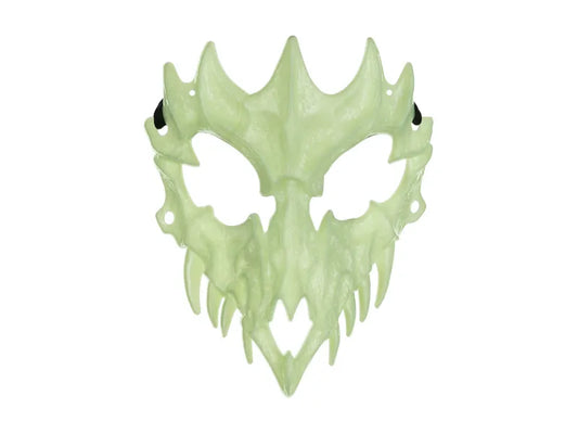 Leuchtende Totenkopfmaske, 14.5x18cm
