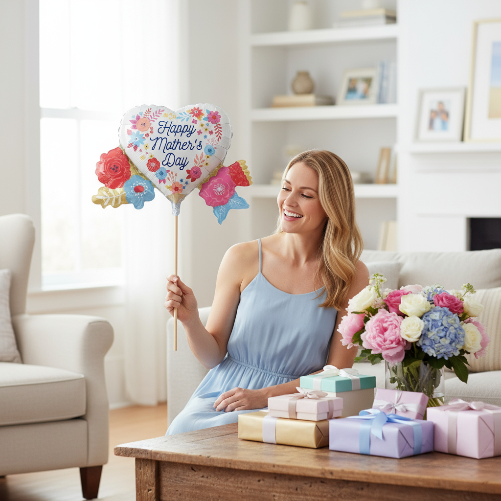 Folienballon Mini Happy mother day