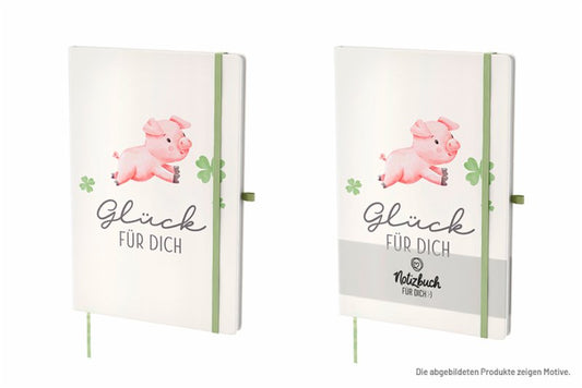 Notizbuch A5 Glück