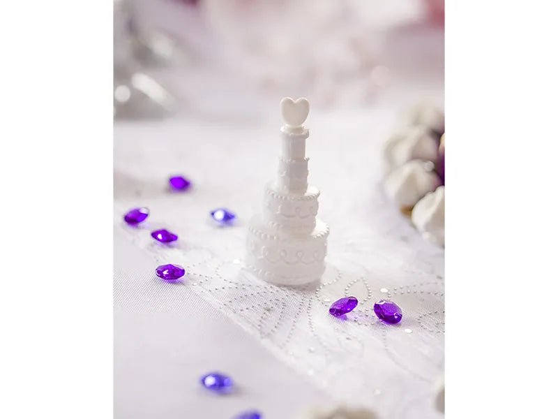 Organza mit Aufdruck, weiß, 0,48 x 9m - Avaloon Party-Deko-Geschenke