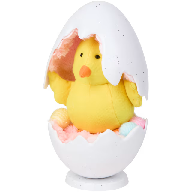 Osterei mit Küken