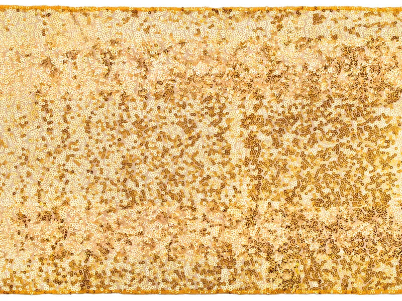 Pailletten-Tischläufer, gold, 0,3 x 5 m