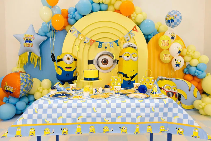 Tischdecke Minions, 180x120 cm, Mix
