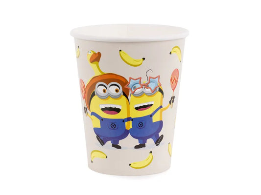 Papierbecher Minions, 250 ml, Mix
