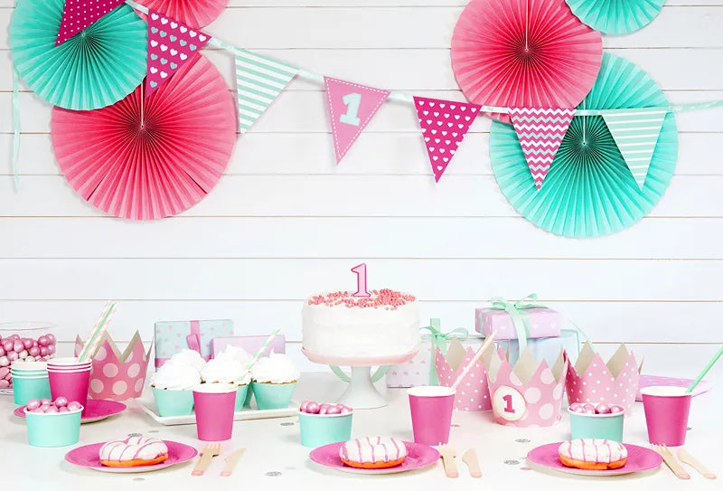 Papiergirlande 1. Geburtstag - Avaloon Party-Deko-Geschenke