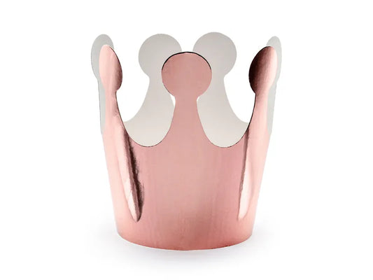Party-Krone, roségold, 6cm