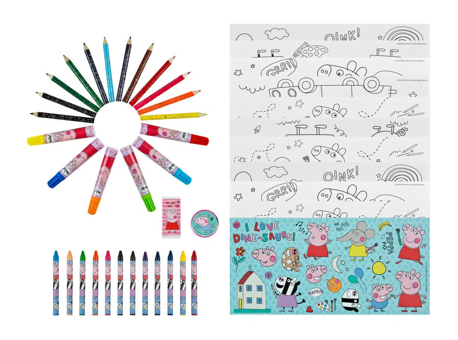 Peppa Pig - Malkiste, 44tlg